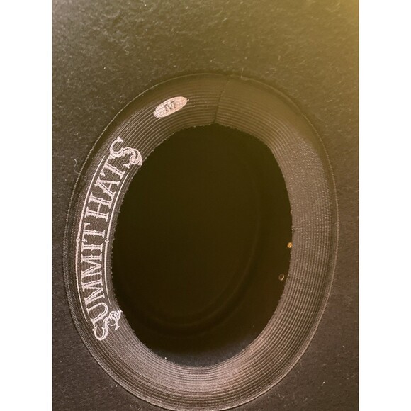 Summit Hats Cowboy Men’s Hat Black Medium - Picture 4 of 6